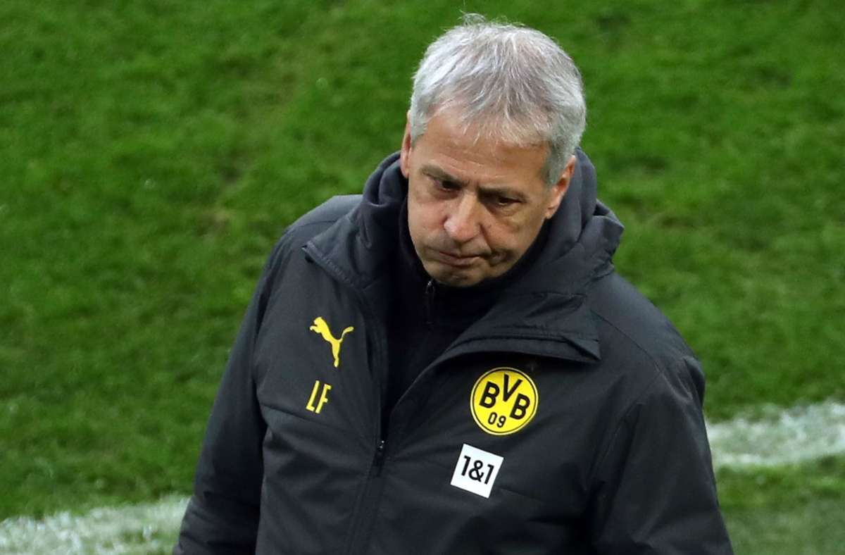 Lucien Favre ist nicht mehr Trainer von Borussia Dortmund Foto: dpa/Focke Strangmann