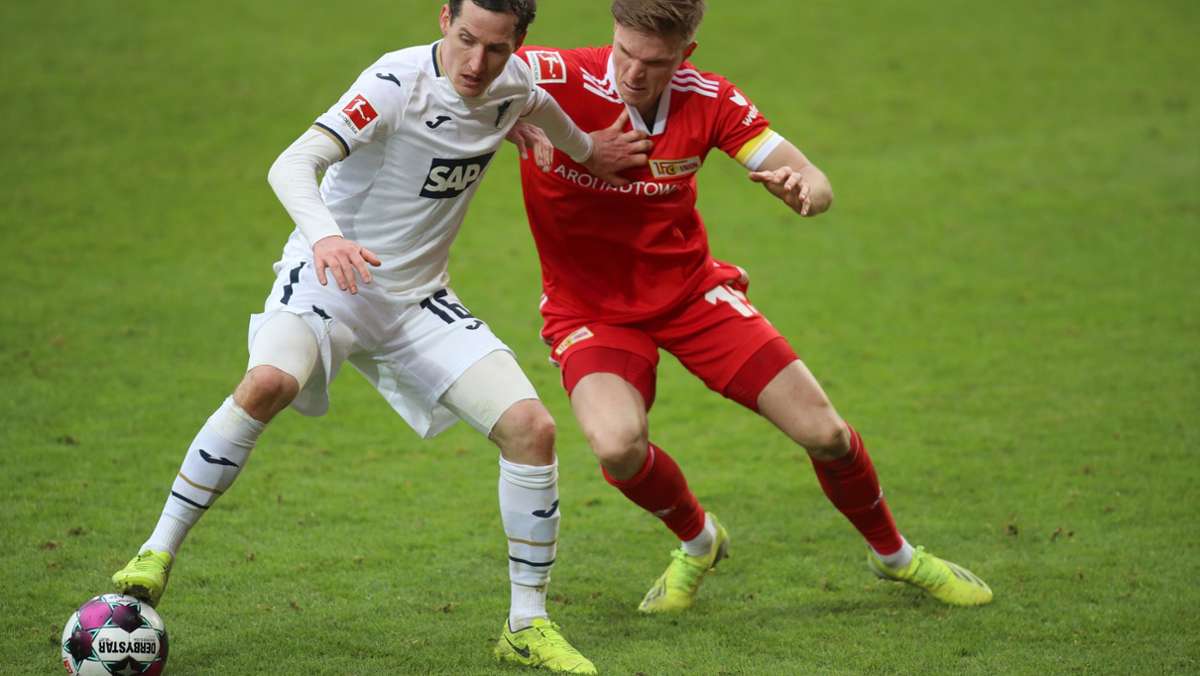 1. Bundesliga: Union Berlin lässt gegen Hoffenheim Punkte liegen