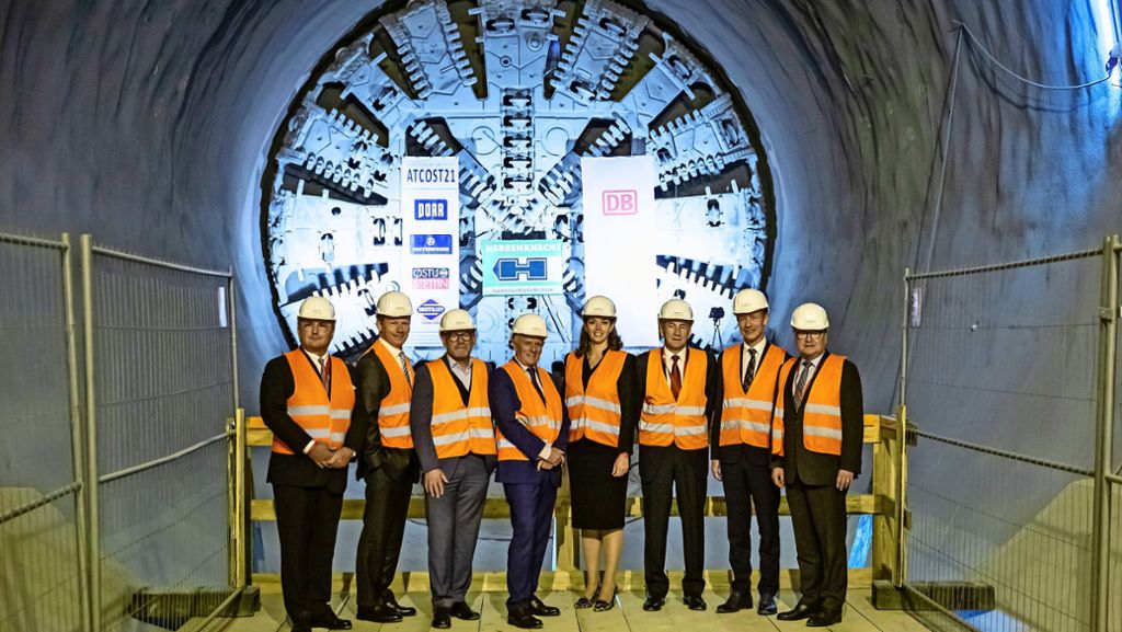 Fildertunnel für Stuttgart 21: Das große Graben auf die Filder ist zu Ende