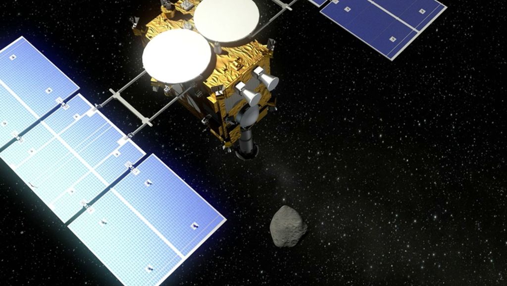 Raumfahrt: Japanische Raumsonde setzt Mission auf Asteroid Ryugu erfolgreich fort