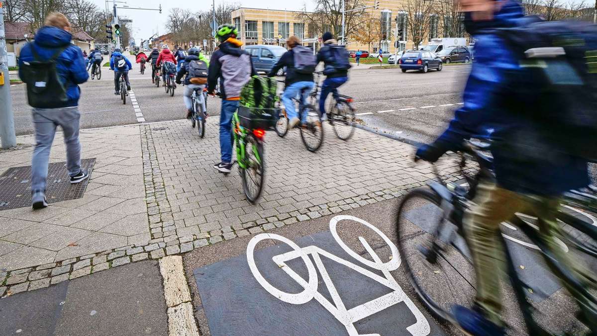 In Ludwigsburg soll der Umstieg aufs Zweirad  attraktiver werden: Radeln auf der Hauptachse wird  neu geregelt