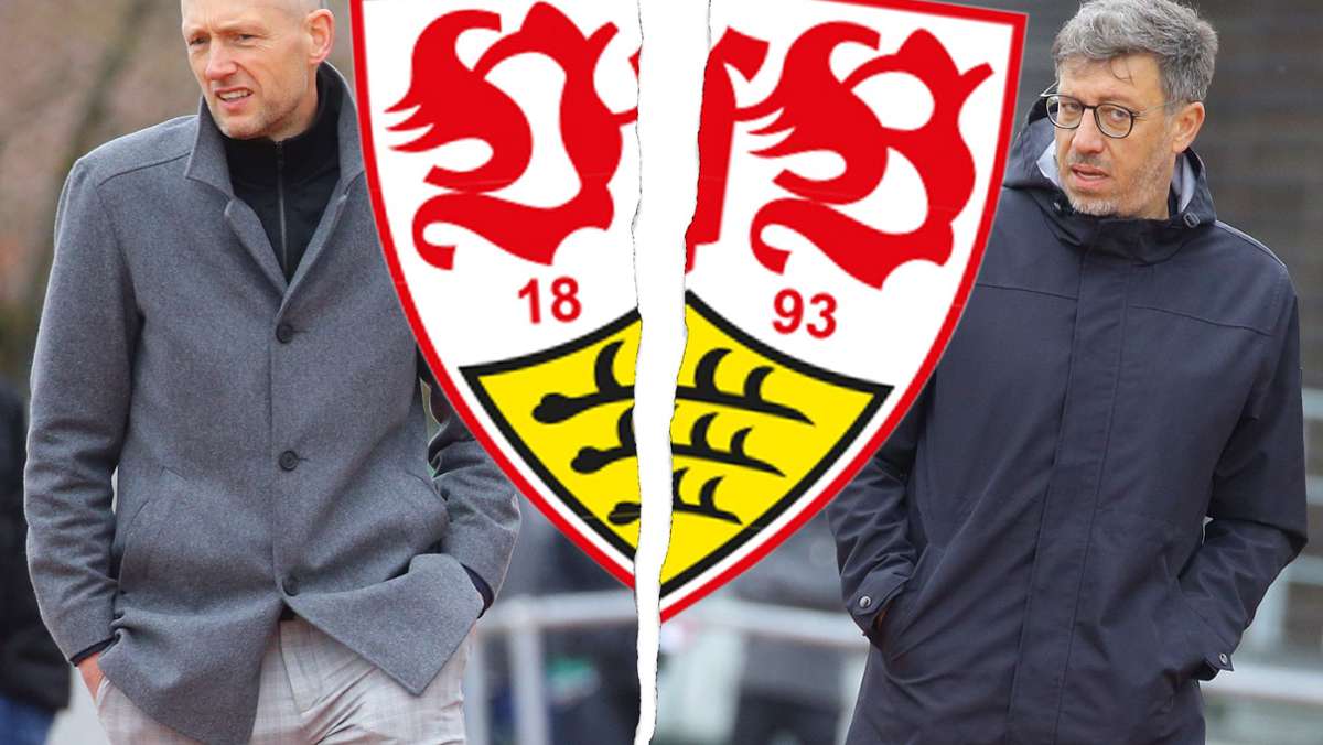 Streit zwischen Vogt und Riethmüller: Der tiefe Riss im Präsidium   des VfB Stuttgart