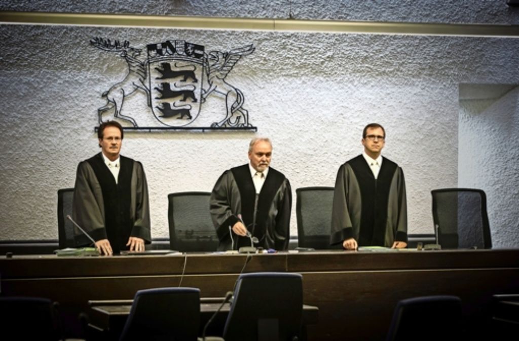 Die Richter  verurteilen die Terrorhelfer. Foto: Lichtgut/Achim Zweygarth