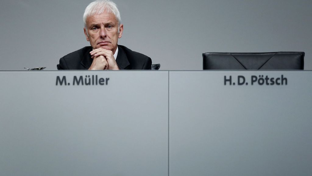 Abgasskandal: Staatsanwaltschaft ermittelt gegen VW-Chef Müller