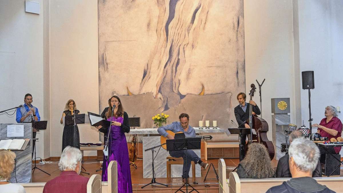 In der katholischen Kirche in Aidlingen: Konzert mit Asamblea Mediterranea