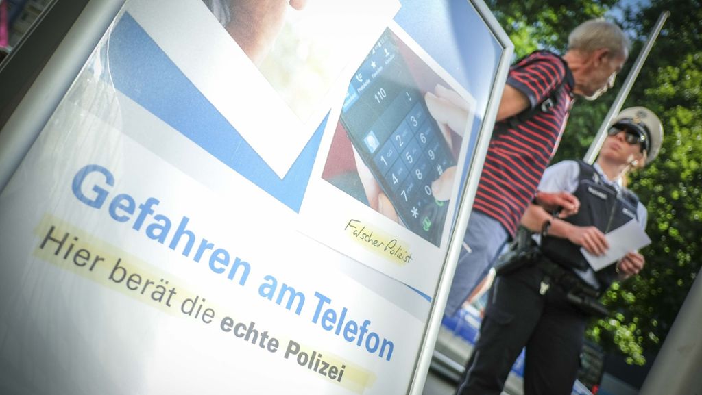 Betrug in Stuttgart: Neue Welle: Falsche Polizisten rufen an