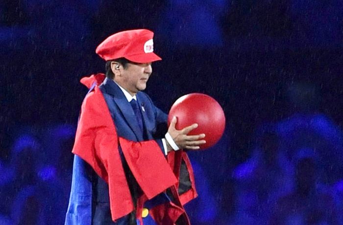 Japans Premier taucht als „Super Mario“ auf