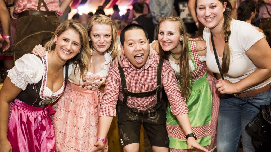 Cannstatter Volksfest: Wilde Party im Wasenwirt