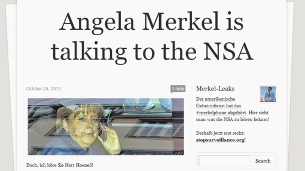 Abhöraffäre um Angela Merkel: #merkelphone – wen wundert’s?