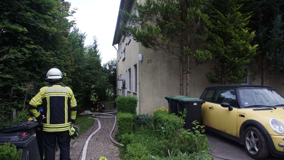 Feuerwehreinsatz in Nebringen: Kellerbrand richtet Schaden an