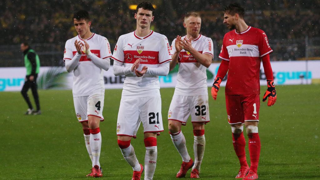 VfB Stuttgart bei Borussia Dortmund: Lob für die Defensive, Tadel für die Offensive