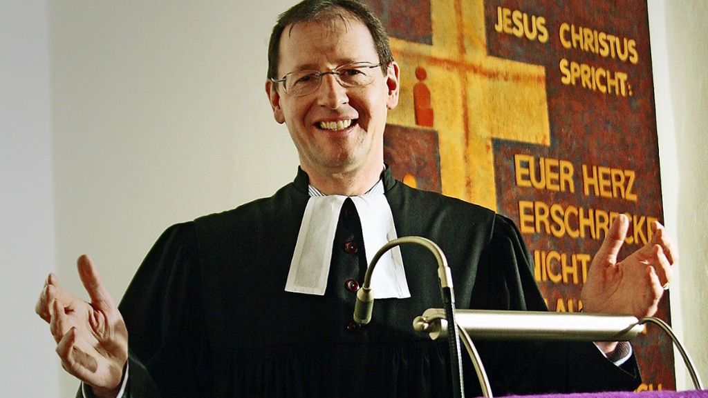 Pfarrer Mergel predigt in Ludwigsburg im Dialekt: „I find, s’muss net alles bloß Schwäbisch sei“