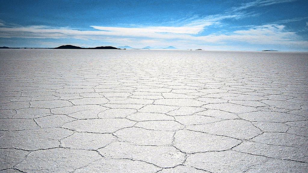 Salzwüste Salar de Uyuni in Bolivien: Weiß auch an Weihnachten