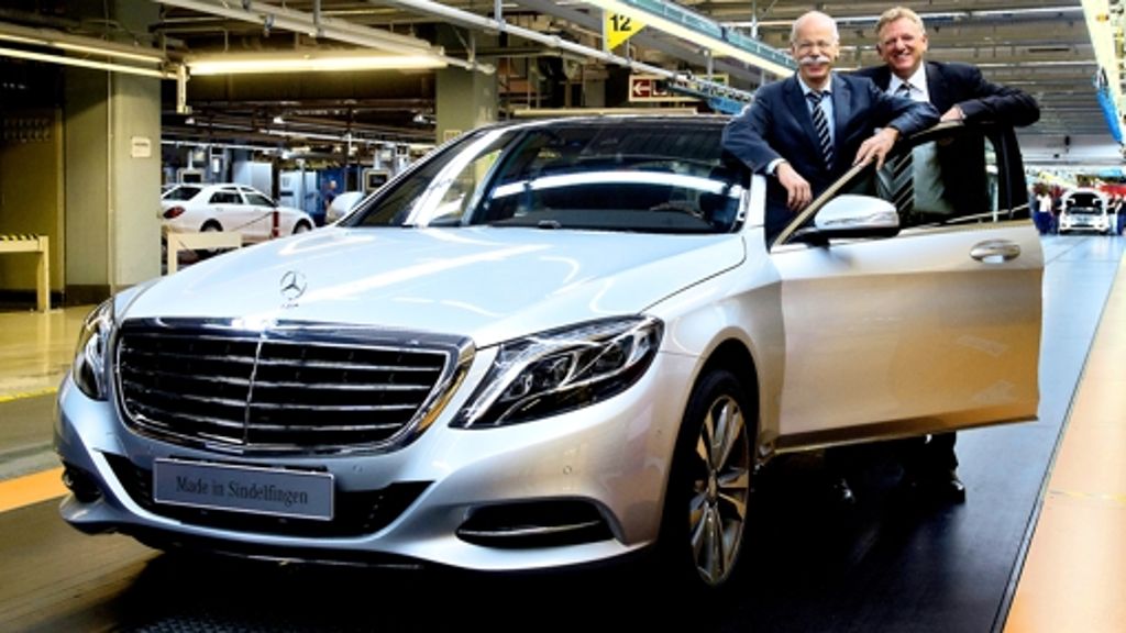 Produktionsstart der S-Klasse: Daimler investiert massiv in Sindelfingen