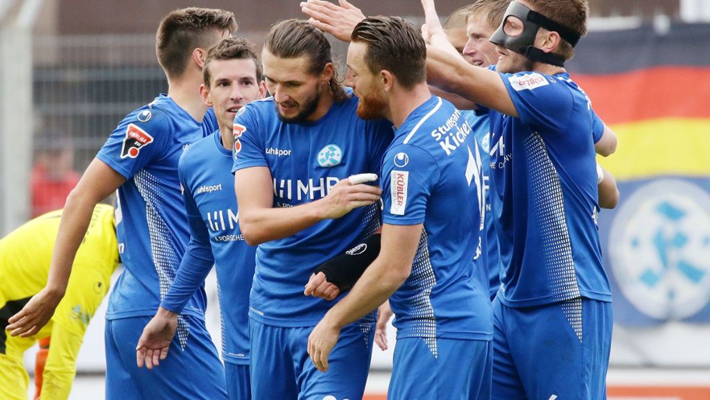 Stuttgarter Kickers gegen SSV Reutlingen: Kickers gewinnen brisantes Topspiel