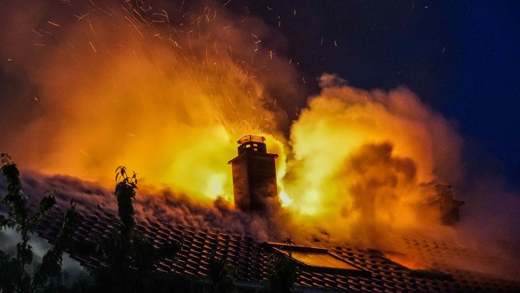 Esslingen: Hausbrand verursacht hohen Schaden