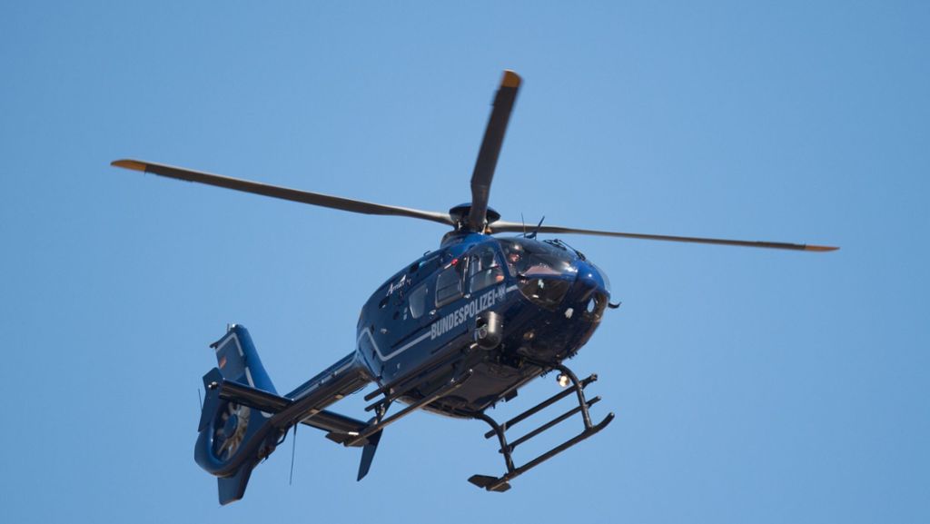 Denkendorf: Vermisstensuche  mit Hubschrauber