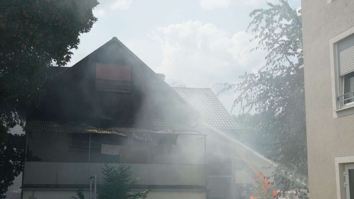 Feuer  in Kirchheim: 200 000 Euro Schaden nach Brand
