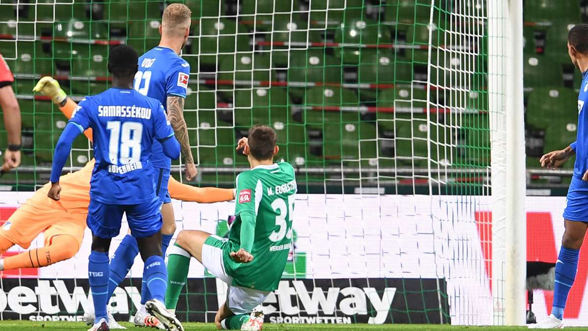 Werder Bremen gegen TSG 1899 Hoffenheim: Werder erreicht trotz Corona-Wirbel ein Remis