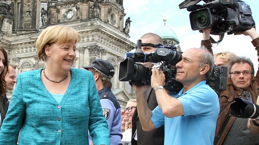  Als Fernsehstar verfügt die Bundeskanzlerin Angela Merkel allenfalls über begrenzte Attraktivität. Ihre Quote bleibt zur besten Sendezeit nur mau. 