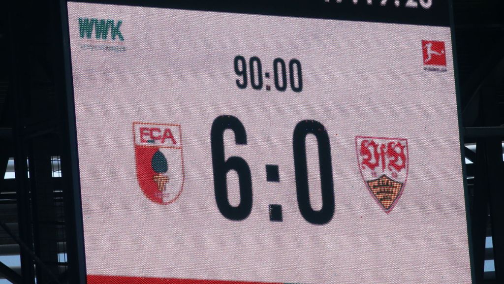 VfB Stuttgart beim FC Augsburg: Warum der VfB sang- und klanglos unterging