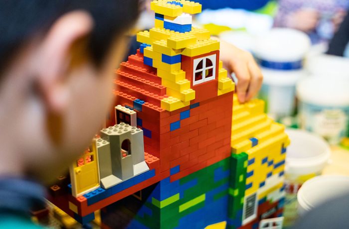 Holzgerlinger Kinder lassen Lego-Stadt entstehen
