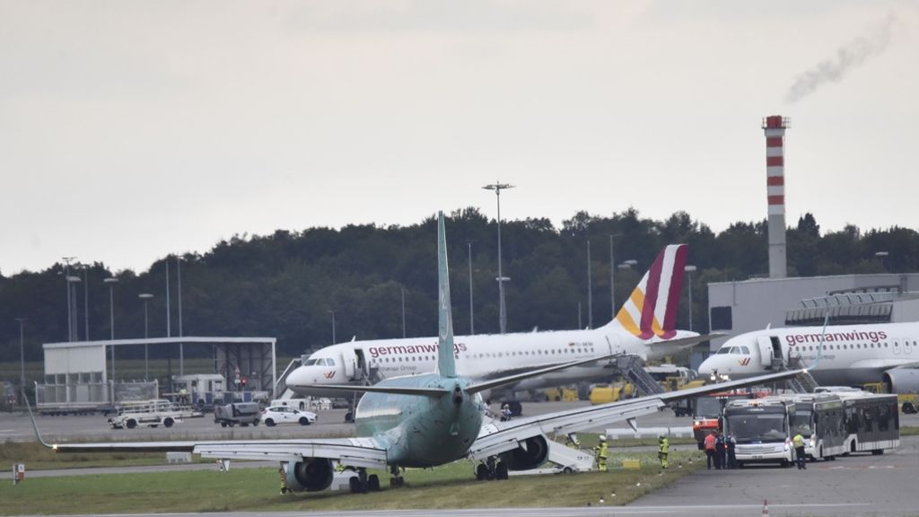 Nach Unfall am Flughafen Stuttgart: Der Flugverkehr ist derzeit eingestellt