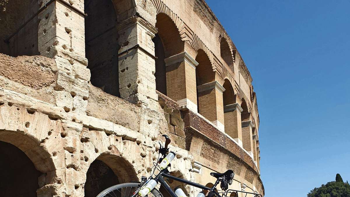 Von Donzdorf nach Rom: Ohne Training auf dem Rad über die Alpen