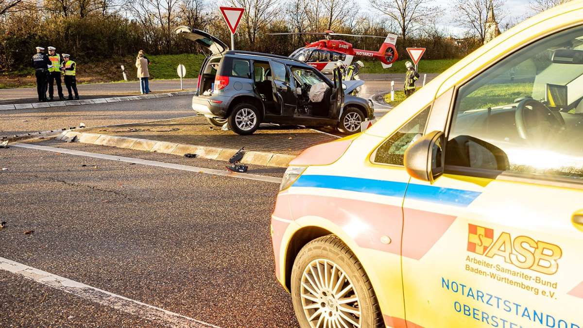 Zwischen Murr und Steinheim: Schwerverletzte Personen bei Auffahrunfall