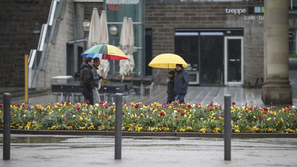 Wetter in Stuttgart und Umgebung: Regnerischer Start in die Woche im Südwesten