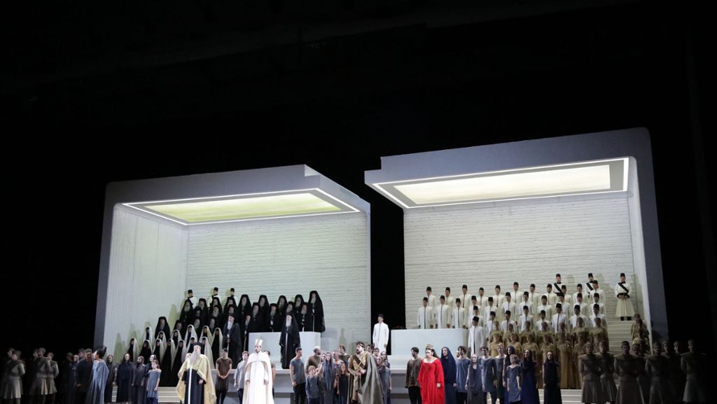 Fotoprobe der Verdi-Oper „Aida“: Mit Spannung erwartete Debüts bei den Salzburger Festspielen