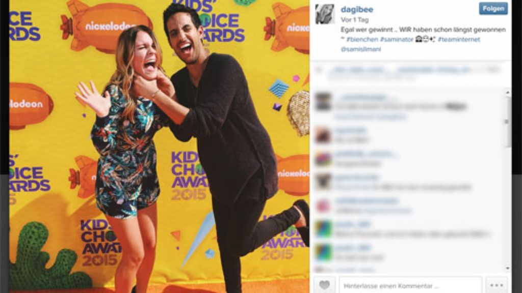 Kids Choice Awards: Sami Slimani geht leer aus