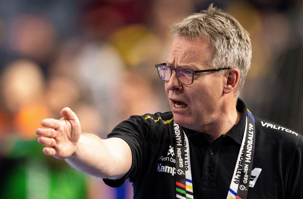 Islands Nationalcoach Gudmundur Gudmundsson, der Dänemark 2016 zum Olympiasieg führte.
