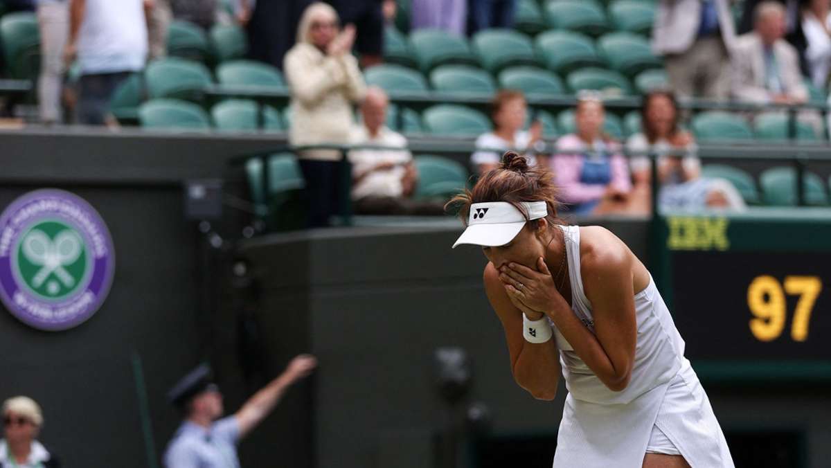 Wimbledon Tennisturnier: Tatjana Marias Märchen geht weiter: Viertelfinalsieg gegen Niemeier