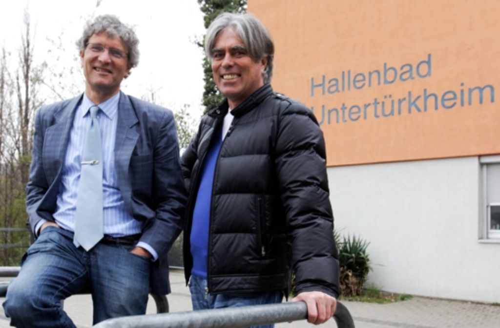 Die beiden Vorsitzenden Martin Bizer (links) und Kurt Pilsner Foto: Christian Hass