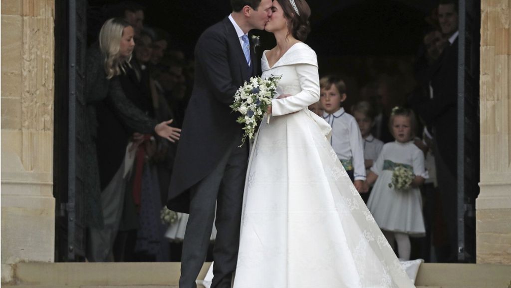 Hochzeitskleid von Prinzessin Eugenie: Die Braut setzt auf schlichte Eleganz – mit mutigem Detail