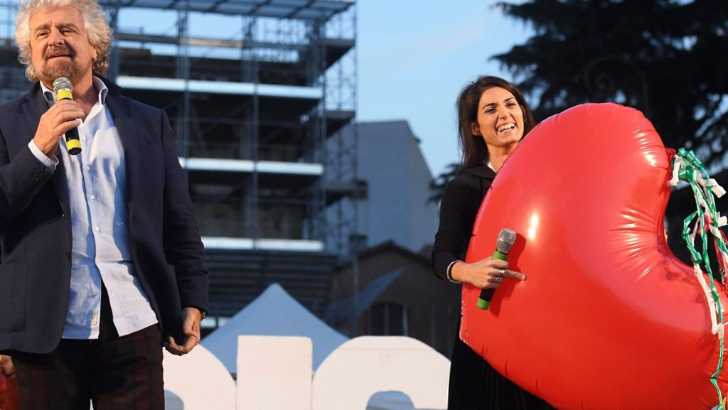 Virginia Raggi ist seit einem Jahr Bürgermeisterin in Rom: Die  Vorzeigefrau  der Populisten wankt