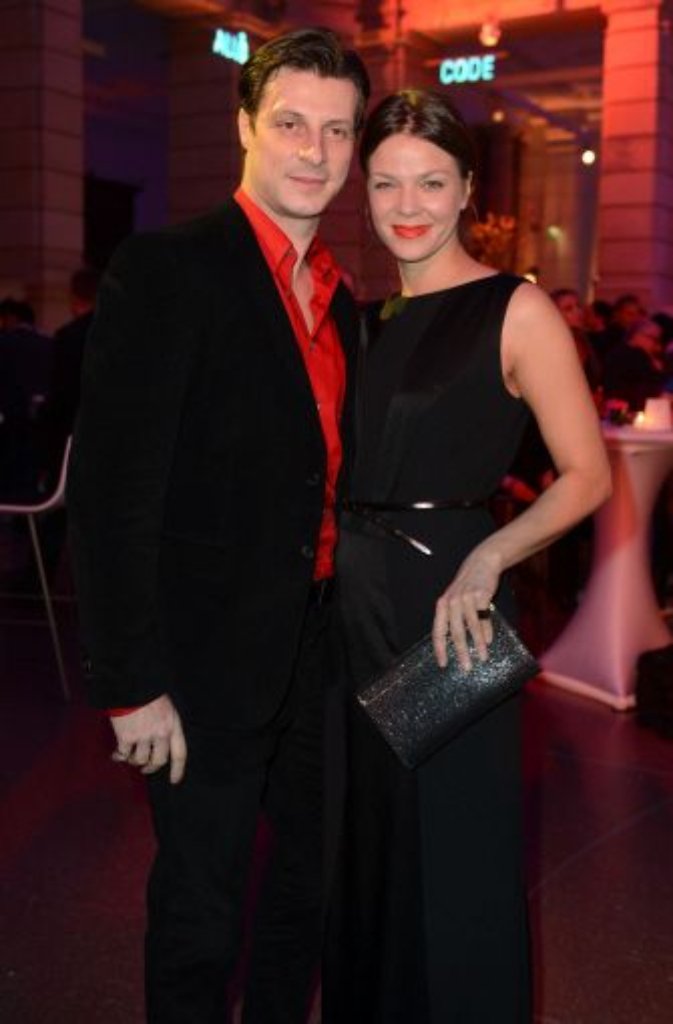 Die Schauspielerin Jessica Schwarz und ihr Freund Markus Selikovsky.