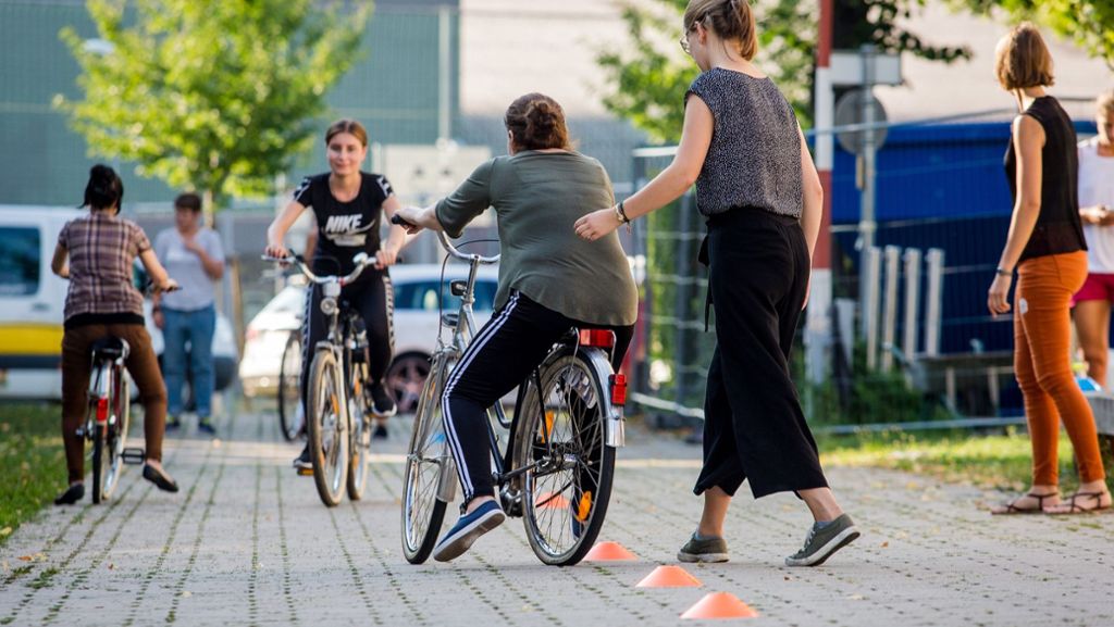 Projekt für geflüchtete Frauen in Stuttgart: Emanzipation auf zwei Rädern