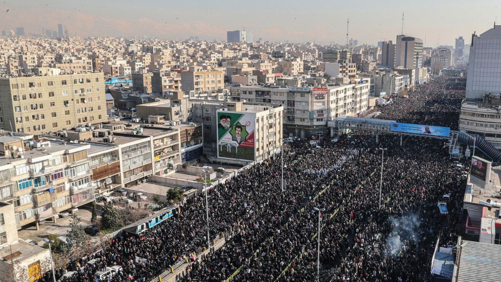 Trauermarsch für Ghassem Soleimani: Massenpanik in Iran fordert offenbar mindestens 56 Tote