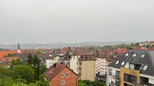 Region Stuttgart wird von Unwetter überrascht