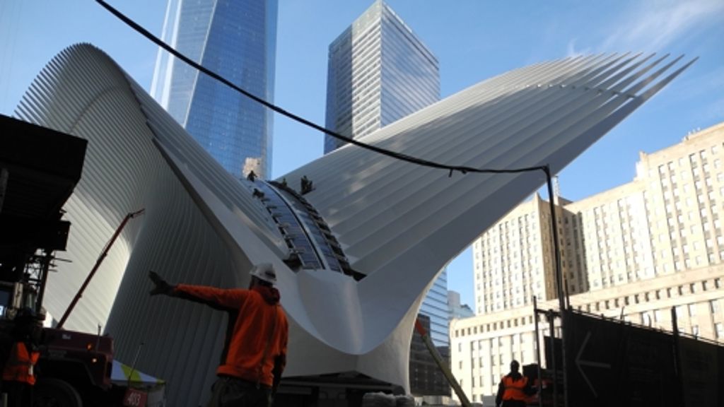 New York: Spektakulärer U-Bahnhof am World Trade Center eröffnet