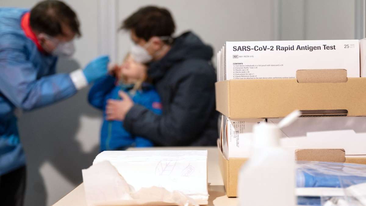 Coronavirus in Baden-Württemberg: Infektionsrate bei Schnelltests zu Weihnachten sehr gering