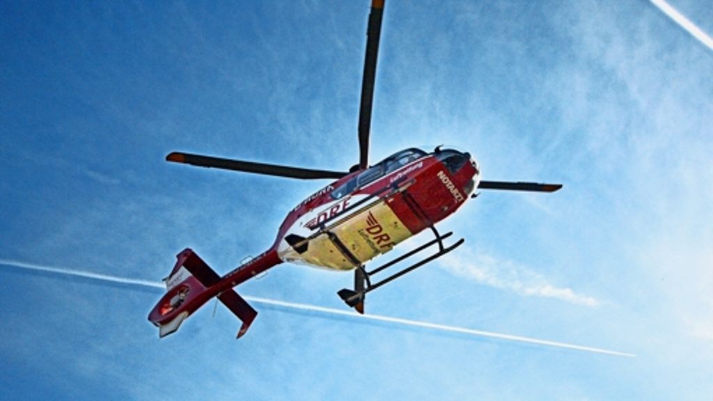 Bietigheim-Bissingen: Helikopter-Landeplatz in  der Schwebe