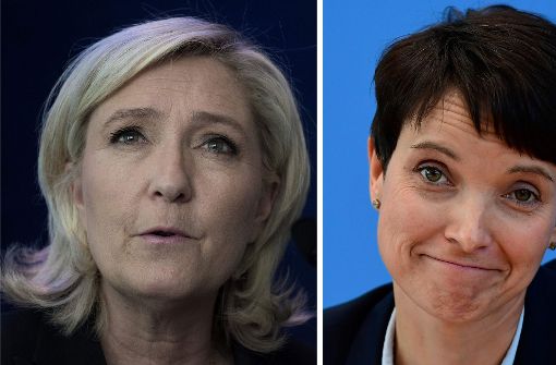 Gemeinsamer Auftritt von Petry und Le Pen