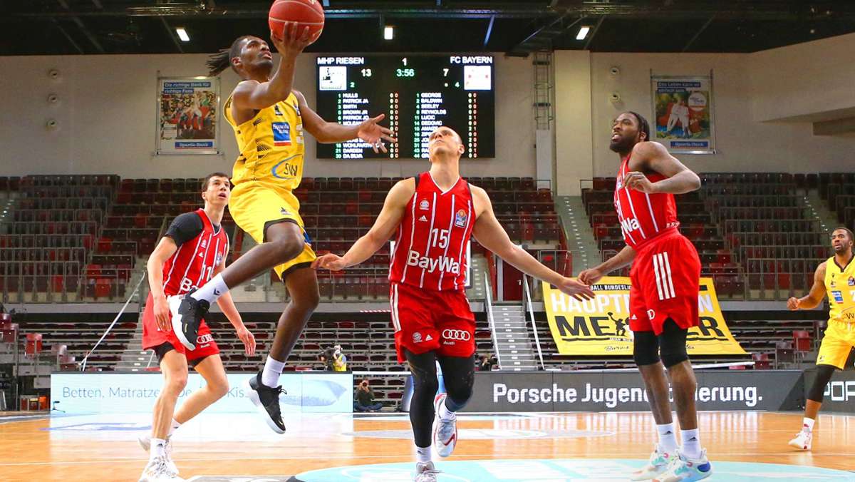 Basketball-Play-offs: Die MHP Riesen Ludwigsburg stehen gegen Bayern München unter Druck