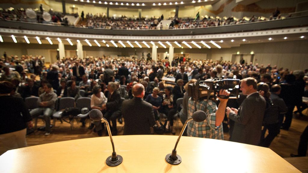 Umbau der  Liederhalle in Stuttgart: Hegelsaal wird für 24 Millionen Euro saniert