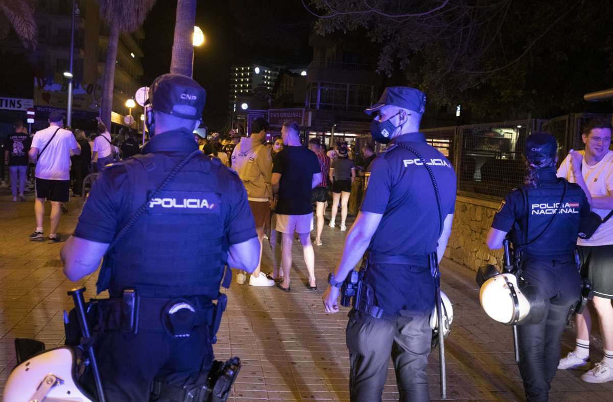 Die Polizei auf Mallorca hat derzeit viel zu tun. Foto: dpa/Clara Margais