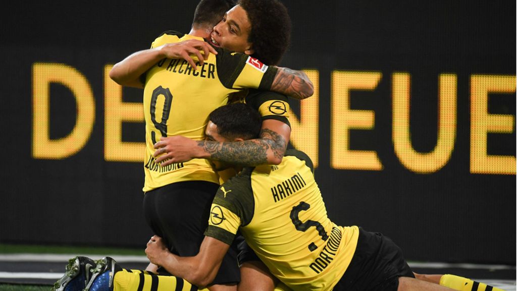 Fußball-Bundesliga: Dortmund kämpft Bayern in Nervenschocker nieder