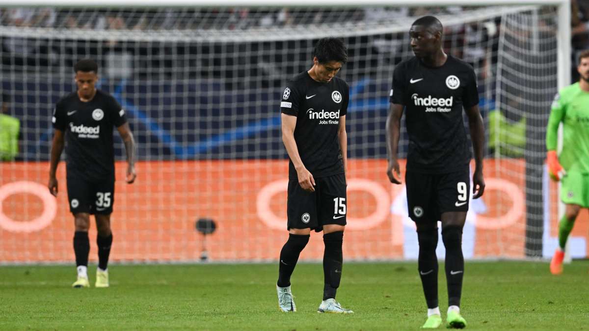0:3 gegen Sporting Lissabon: Dämpfer für Eintracht Frankfurt zum Königsklassen-Debüt